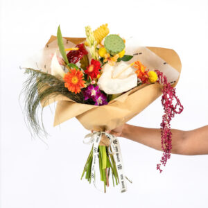 Bold tropical flower arrangements | Bali-inspired bouquets | Vibrant exotic flowers Bali | Statement bouquets | Tropical floral design | Colorful flower arrangements | Unique bouquets Bali | Standout floral gifts