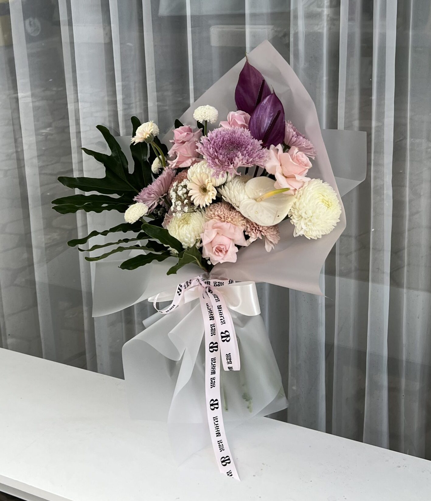 Violet Bloom Bouquet - Image 2